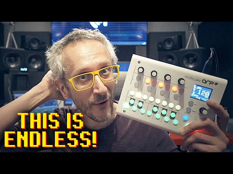Arpeggios and MIDI will never be the same. Meet Midicake ARP!