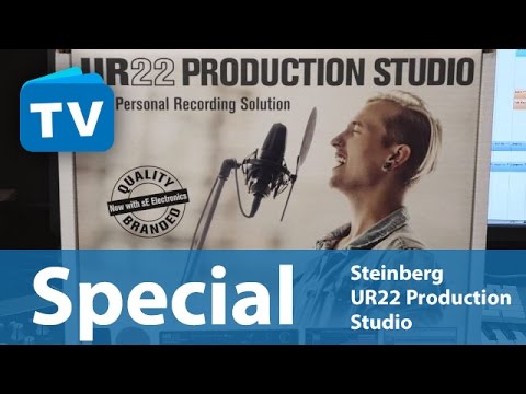 Steinberg UR22 Production Studio mit Cubase, Wavelab & UR 22