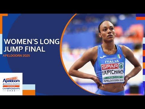 Women's long jump final replay | Apeldoorn 2025