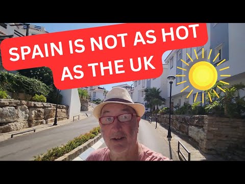 Why Spain Feels Cooler Than the UK Even at 35°C!  Morning Walk in Manilva