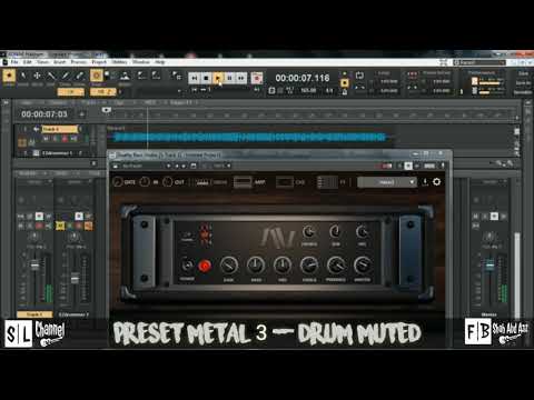 Audio Assault Duality Bass Studio Stock Preset Sound Test ( Metal )