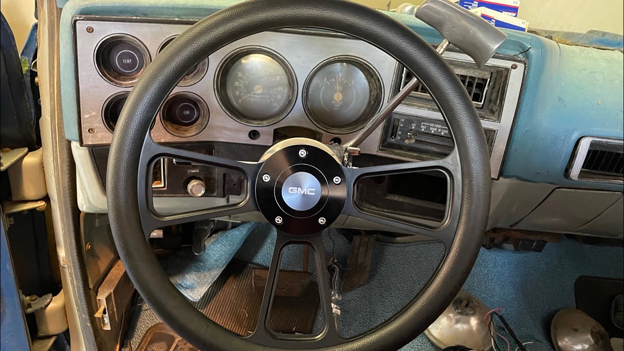 Installing Steering Wheels In My ‘79 & ‘85 Squarebodys