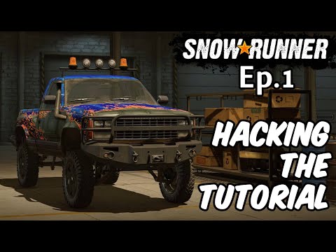 How to get WAY ahead of the TUTORIAL! - Ep.1 Snowrunner Walkthrough
