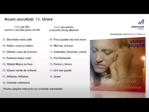 Stefan Hrusca - Urare (15/15) [Sfanta-i sara de Craciun]