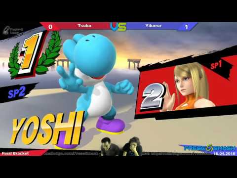 FreseSmash WR3 - Yikarur (Yoshi) vs Tsuba (ZSS) Part 1