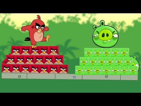 Angry Birds Kick Bad Piggies - KICK ALL PIGS WALKTHROUGH!