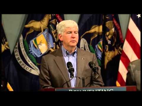 Governor Backs Giving Bankrupt Detroit $350M