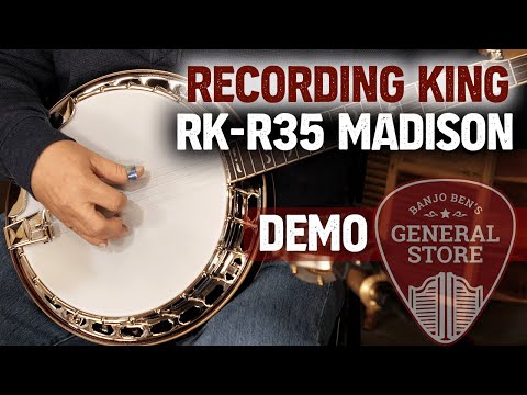 Recording King RK-R35 Madison Demo Video: Banjo Ben's General Store