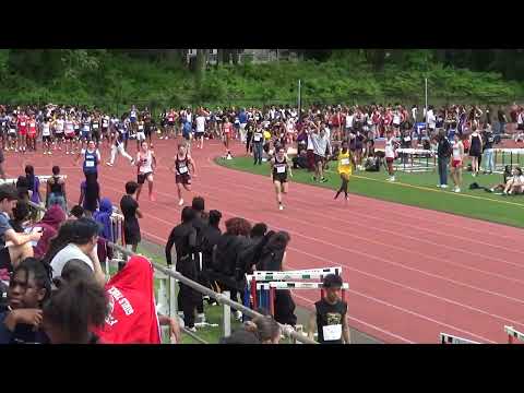 H11 Boys 100m dash prelims - 2023 North Shore Invitational