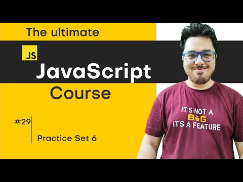 JavaScript Chapter 6 Practice Set | JavaScript Tutorial in Hindi 29