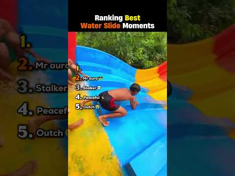 Ranking Craziest Water Slide Moments 😭💀