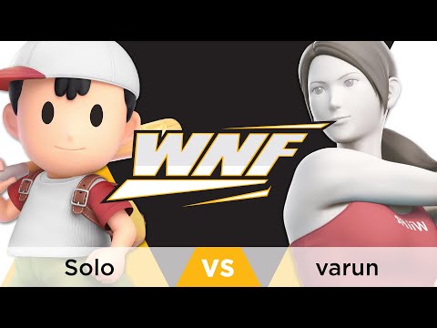 WNF Oakland Summer Season 3.8 - Winners Semi-Final: Solo (Ness) vs. varun (Wii Fit Trainer)