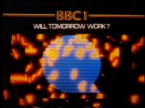 Sunday 26th September 1982 - BBC1 - Will Tomorrow Work? - The Sky at Night - Patrick Moore - Rare
