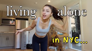 Moving to New York City Alone ★ MOVING VLOGS ep.1