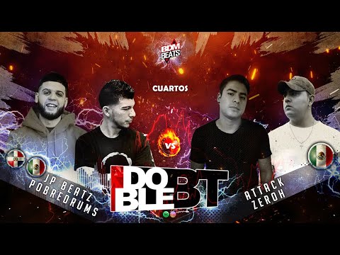 JP Beatz + Pobre Drums 🆚 Attack + Zeroh - DOBLE BEAT 2020 (4° de final)