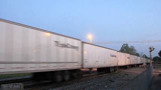 preview picture of video '5804) NS 9343 Leads The NS I-51 at Ashburn, Georgia on Saturday April 12th, 2014'