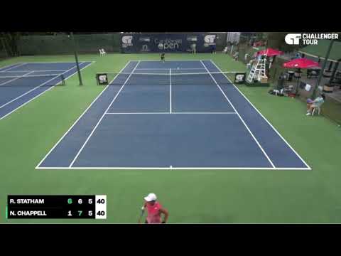 Rubin Statham wins lucky point & Nick Chappell ball abuse