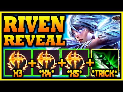 *RIVEN SECRET* Revealing my TOP RIVEN Secret to WIN! | Season 9 Riven Gameplay #39