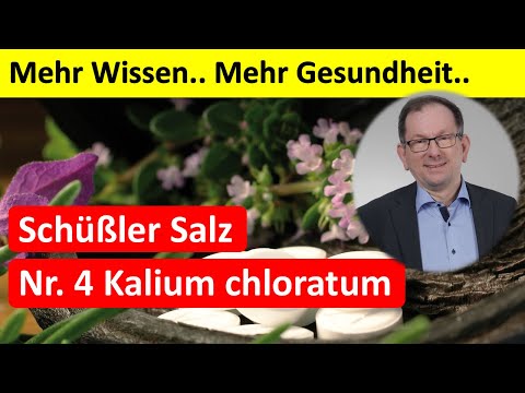 Schüßler Salz NR04 Kalium chloratum D6