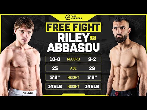 Luke Riley vs Tariel Abbasov full fight