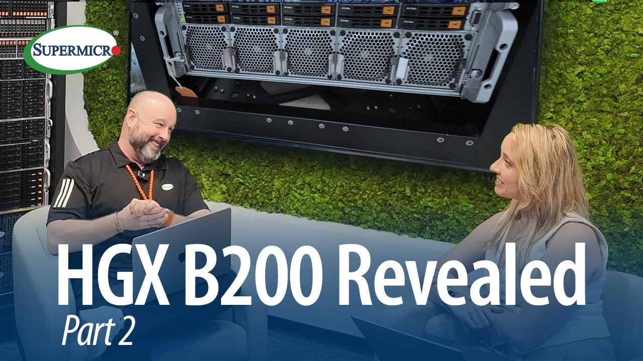 Inside the Supermicro NVIDIA HGX B200: Expert Insights