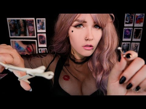 АСМР Пирсинг Салон 🌜 ASMR Piercing salon 🐉