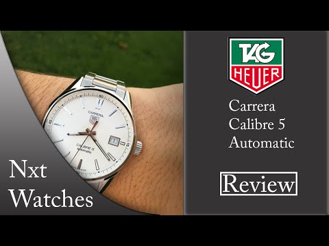 Tag Heuer's New White Dial Carrera Calibre 5: Review