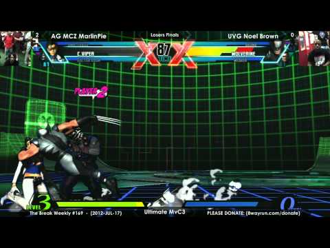 The Break #169 - UMvC3 LF - AG MCZ MarlinPie VS UVG Noel Brown