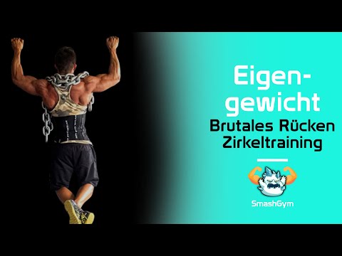 BRUTALER Eigengewichtzirkel Für Den RÜCKEN! | @smashmuskelaufbau