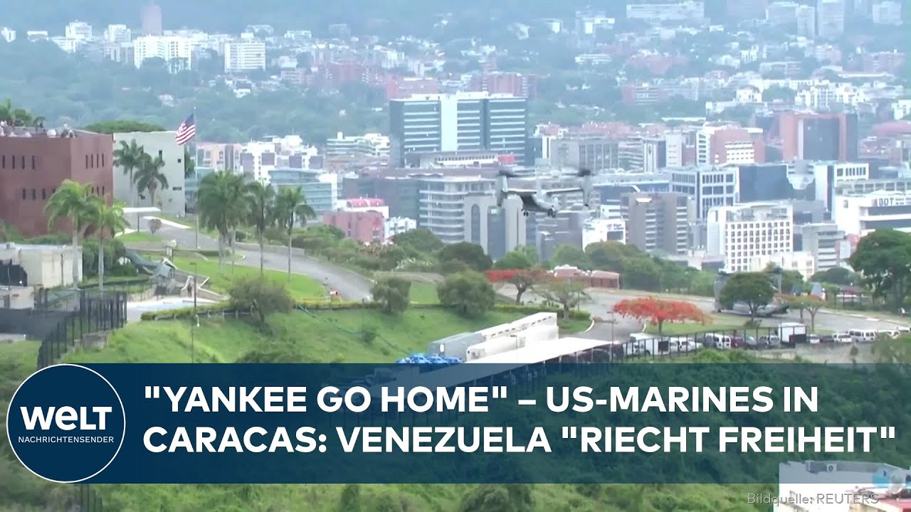 VENEZUELA: US-Marines landen mitten in Caracas - geteilte Reaktionen der Bevölkerung vor Ort