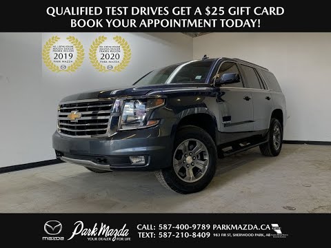 2019 Chevrolet Tahoe LT Z71 Review   - Park Mazda