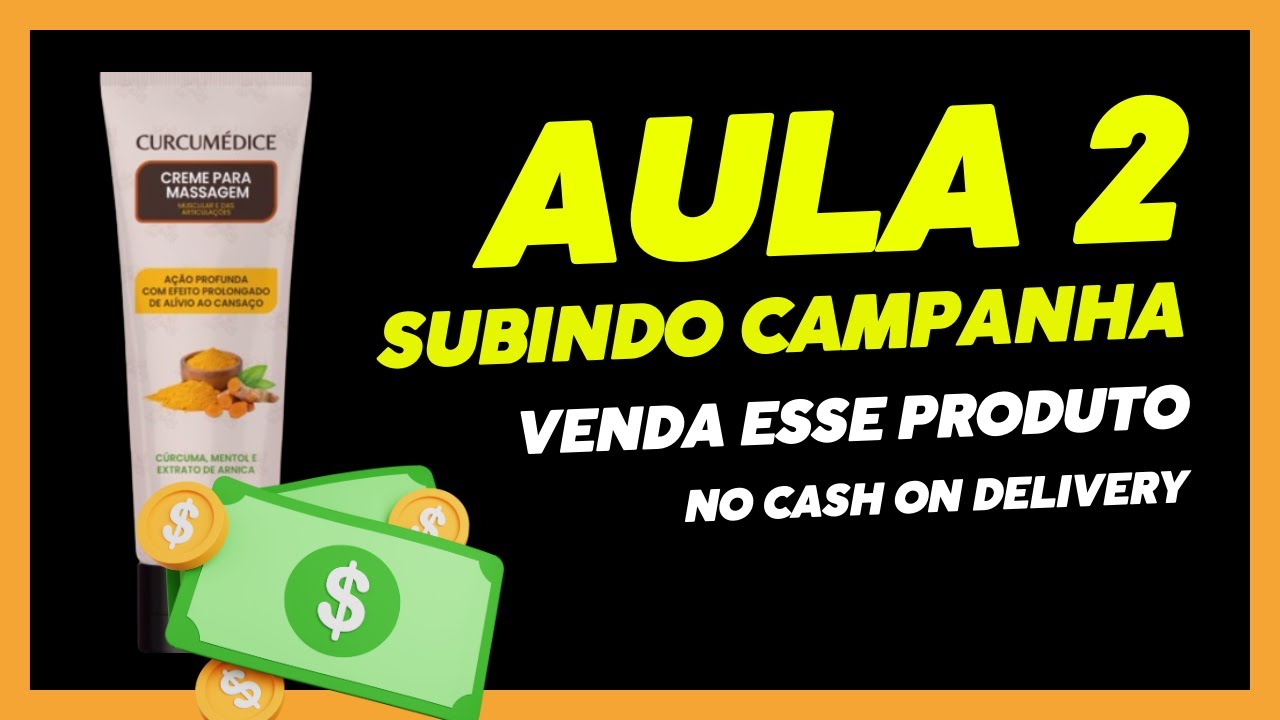 Subindo Campanha na Prática Produto Curcumédice na Plataforma Logzz (Cash on Delivery) WhatsApp X1