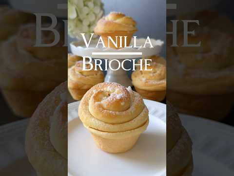 Ad | Vanilla Brioche Recipe 🤍