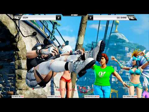 NLBC v.100 - Street Fighter V LOSERS FINAL - Idom (Laura) vs OG Shine (Juri) [1080p/60fps]