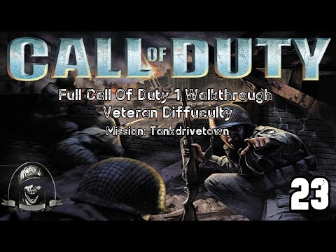 Call Of Duty 1 - Full Game Walkthrough Part 23 - Soviet Campaign: Tankdrivetown (Veteran Difficulty)