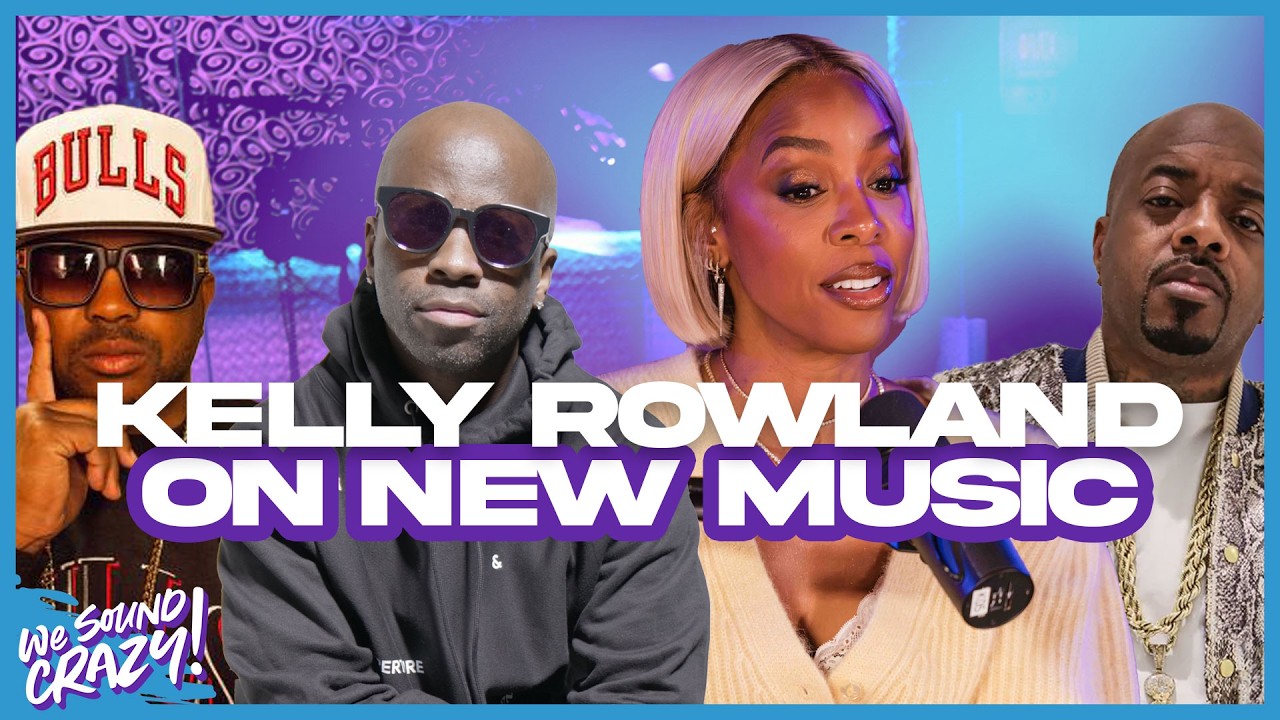 Kelly Rowland Is in the Studio with Jermaine Dupri, Bryan-Michael Cox & The-Dream | We Sound Crazy