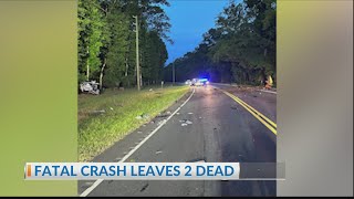 2 dead, 1 injured in Highway 46 crash in Bluffton