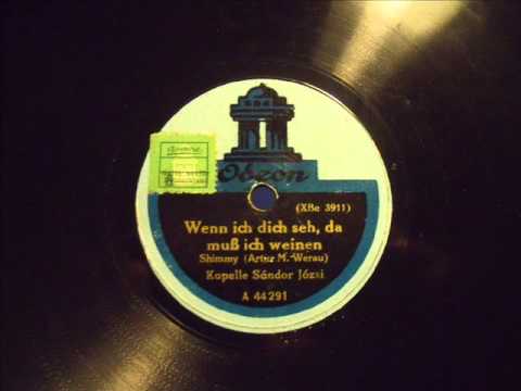 Sandor Jozsi - Wenn ich dich seh, da muß ich weinen, Shimmy