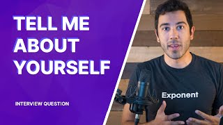 Video answer for 'Tell me about yourself.'