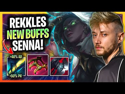 REKKLES IS A GOD WITH SENNA! 😱*NEW BUFFS*🔥 | LR Rekkles Plays Senna Support vs Sona!  Season 2025