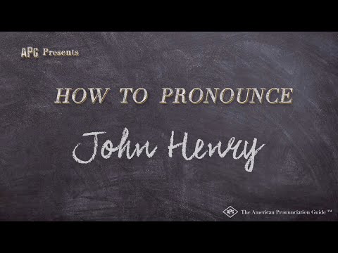 How to Pronounce John Henry (Real Life Examples!)