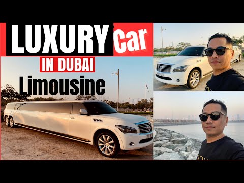Luxury Car In Dubai | #Limousine || Exploring Jumeirah Beaches | Random Vlog || @Vloggersunil24