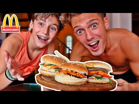COCINANDO HAMBURGUESAS IGUALES A LAS DE MCDONALDS!🍔😱