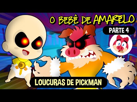 Flonk com o Bebê de Amarelo - Parte 4 - Loucuras de Pickman - Turma Mirim