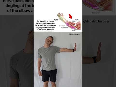 Get Rid of Nerve Pain at your Elbow and Pinky Finger - Cubital Tunnel Syndrome - Nerve Glides