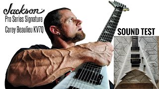 Video thumbnail for Jackson Pro Series Signature Corey Beaulieu KV7Q - Sound by Kevin Frasard