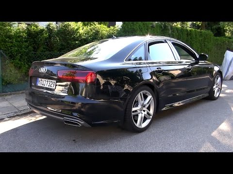 2015 Audi A6 3.0 TDI S-line (272 HP) Test Drive
