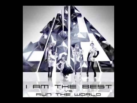 Beyonce vs. 2NE1 - Run The World vs. I Am The Best (Johnny Jumper Mashup)