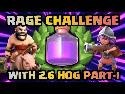 RAGE CHALLENGE WITH 2.6 HOG PART I - Global Tournament Gameplay