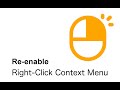 Allow Right-Click